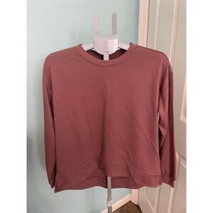 Women's extra large‎ runway sweatshirt, burgundy #166